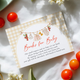 Ciao Baby Italian Baby Shower Books for Baby Enclosure Card
