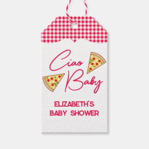 Ciao Baby Italian Baby Shower Gift Tags