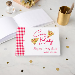 Ciao Baby Italian Baby Shower Guest Book
