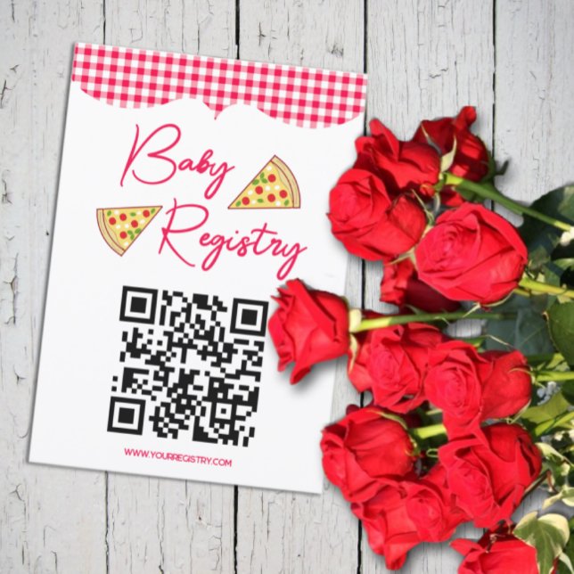 Ciao Baby Italian Baby Shower Registry Enclosure Card (Creator Uploaded)