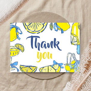Ciao Baby Lemon Baby Shower Thank You Card
