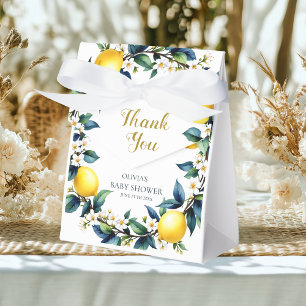 Ciao Baby Lemon Wreath Favor Boxes   Amalfi Citrus