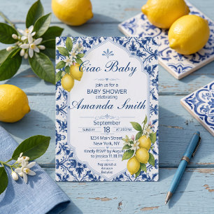 Ciao Baby Shower Invitation