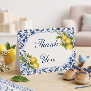Ciao Baby Shower Thank You Card