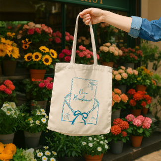 Ciao Bambino Hand Drawn Italian Lemon Tote Bag