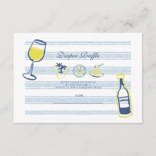 Ciao Bambino Italian Baby Shower Enclosure Card