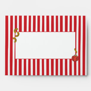 Ciao Bambino Red Italian Pasta Tomato Envelope