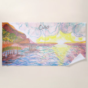 Ciao Beach Towel