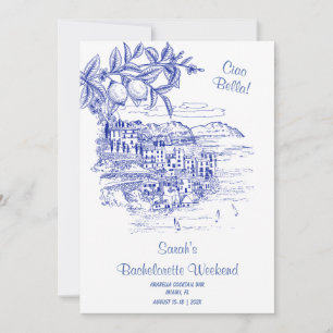 Ciao Bella Bachelorette Itinerary Template