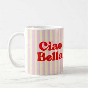 Ciao Bella Elegant Script Coffee Mug