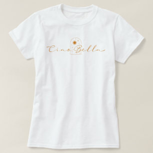 Ciao Bella Golden Boho Chic  T-Shirt