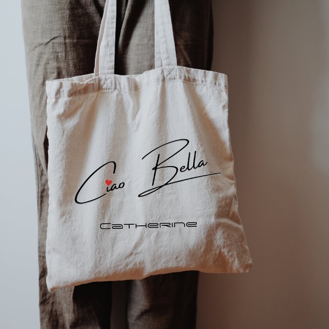 Ciao Bella Grocery Name Tote Bag (Creator Uploaded)