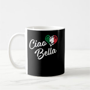 Ciao Bella - Italian Hello Beautiful Gift Long Sle Coffee Mug
