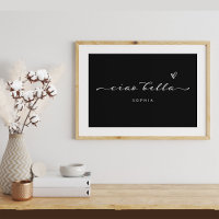 Ciao Bella | Italian Modern Script with Heart