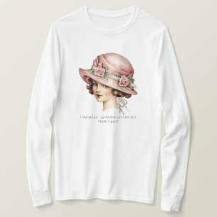 Ciao Bella – La Divine Golden Age French Lady T-Shirt