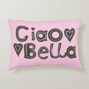 Ciao Bella Light Pink Accent Pillow