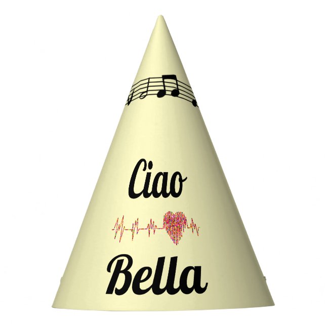 Ciao Bella Party Hat (Front)