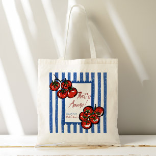 Ciao bella tomato Italian bridal shower favor gift Tote Bag