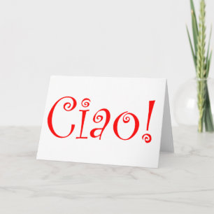 Ciao Card