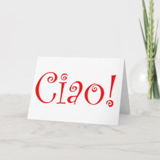 ciao card