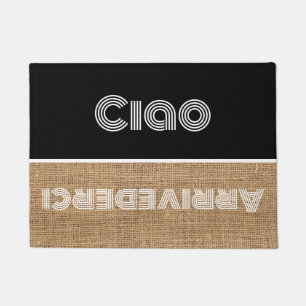 Ciao - greetings in Italian no9 oormat Doormat