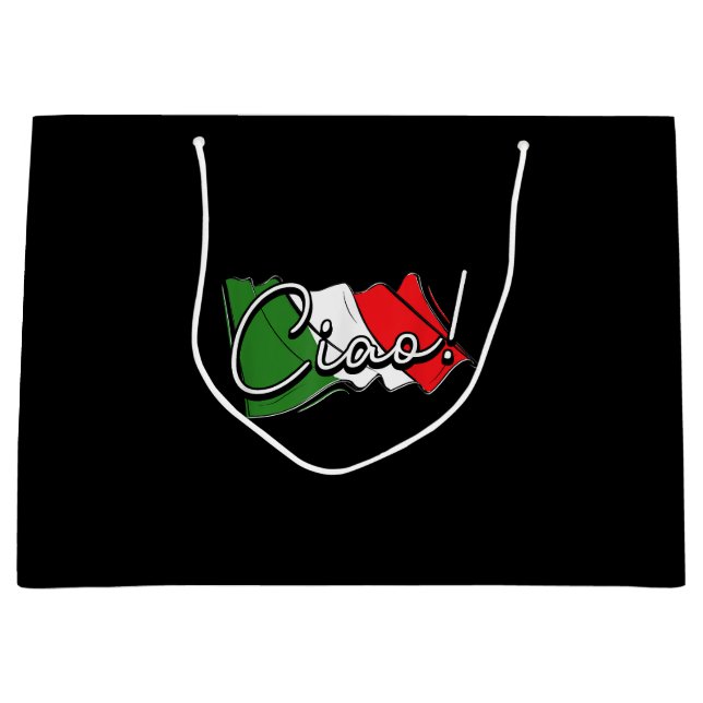 Ciao! - Italian and European Venice Scooter and La Large Gift Bag (Front)