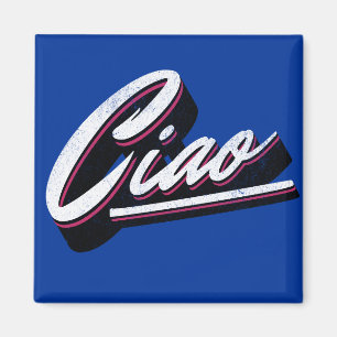 Ciao text design magnet