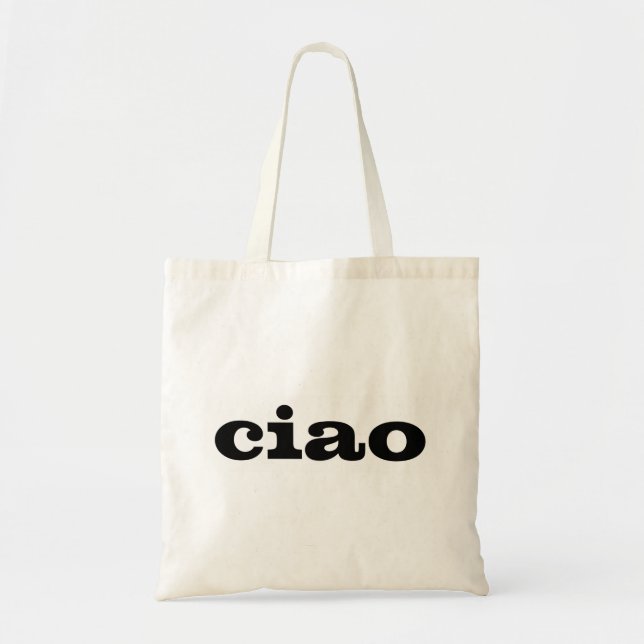 Ciao Tote Bag (Front)