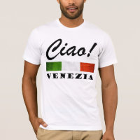 Ciao! Venezia Tricolore Italian Flag Venice Italy