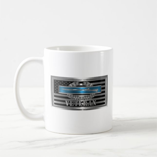 CIB Combat Infantry Badge Coffee Mug (Left)