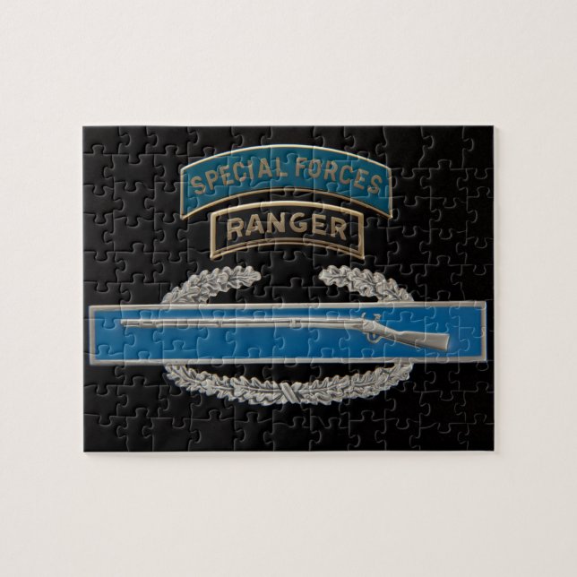 CIB Special Forces Ranger Jigsaw Puzzle (Horizontal)