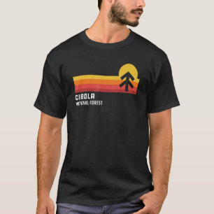 Cibola National Forest New Mexico Cool Retro Style T-Shirt