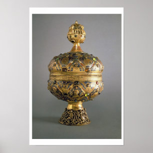 Ciborium, made in Limoges by G. Alpais for the Abb Poster