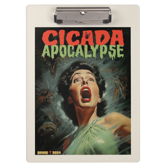 Cicada Apocalypse 2024 Clipboard (Front)