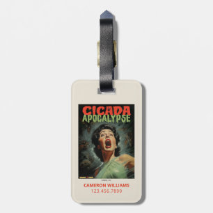 Cicada Apocalypse 2024 Luggage Tag