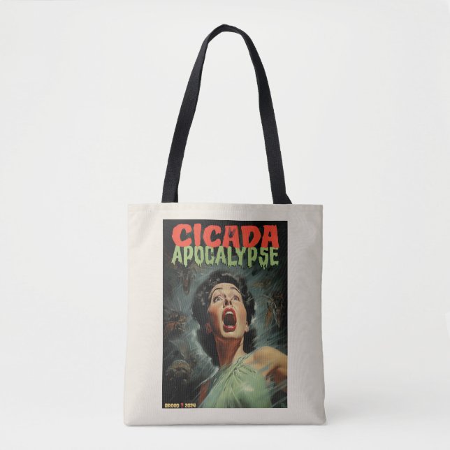 Cicada Apocalypse 2024 Tote Bag (Front)