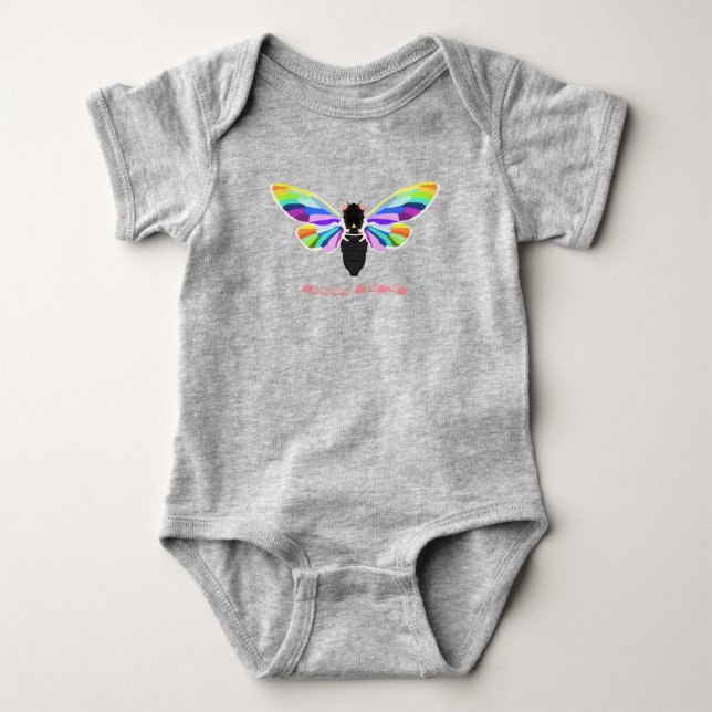 Cicada Baby Outfit Bodysuit (Front)