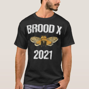 Cicada Brood X 2021 Vintage 17 Year Cicada T-Shirt