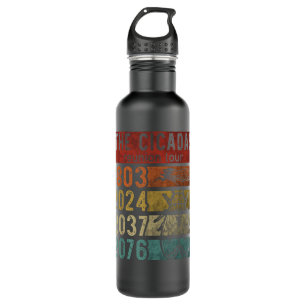 Cicada Brood XIII XIX Summer  Reunion Tour Swarm C 710 Ml Water Bottle