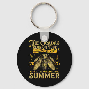 Cicada Brood Xiv Summer 2025 Reunion Tour Swarm Ci Key Ring