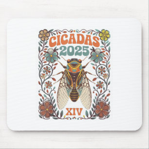 Cicada Brood Xiv Summer 2025 Reunion Tour Swarm Ci Mouse Mat