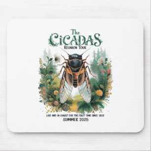 Cicada Brood Xiv Summer Reunion Tour Since 1603 Wa Mouse Mat