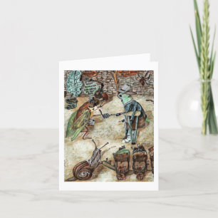 Cicada Cassandra Gets Mail  Thank You Card