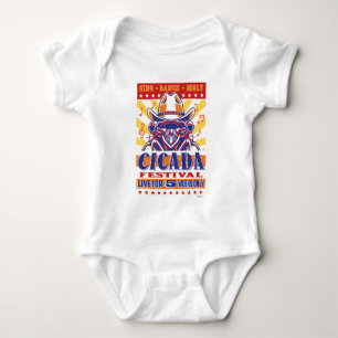 Cicada Country Music Festival Baby Bodysuit
