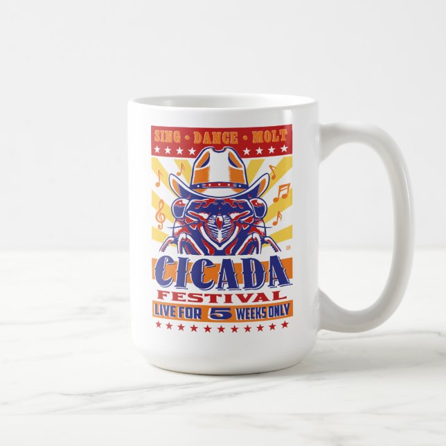 Cicada Country Music Festival Coffee Mug (Right)