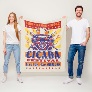 Cicada Country Music Festival Fleece Blanket