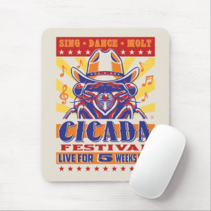 Cicada Country Music Festival Mouse Mat