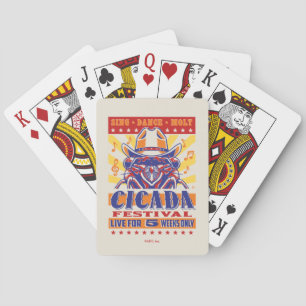 Cicada Country Music Festival Playing Cards