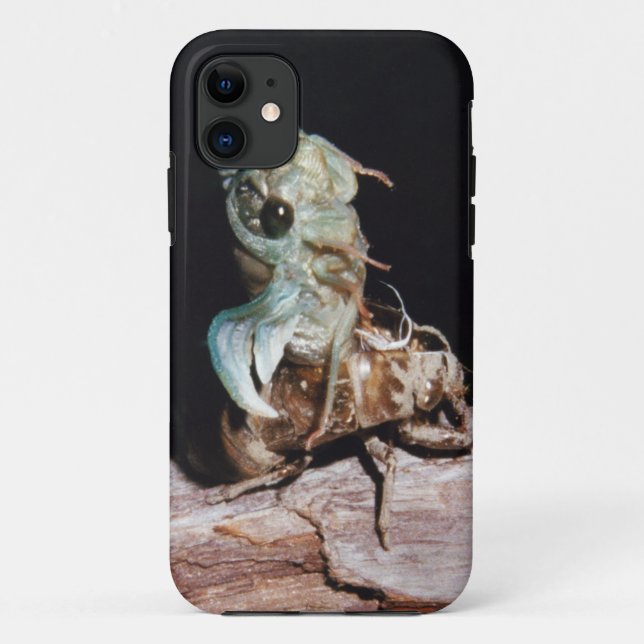 Cicada Emerging from Shell Case-Mate iPhone Case (Back)