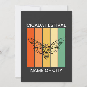 Cicada Festival 2024 Custom Holiday Card